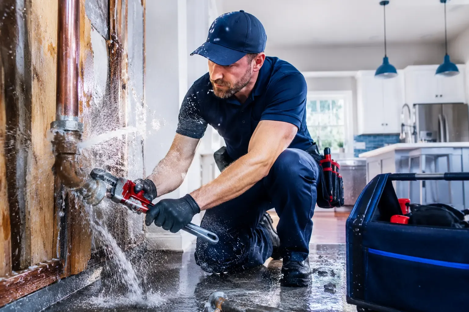 Local emergency pipe repair professionals in North English, IA